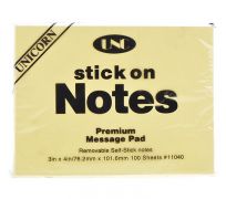 Giấy note 3x4 UNC vàng