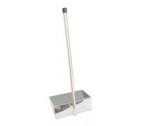 Ky hốt rác cán dài inox