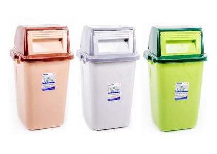Thùng rác nắp bật Duy Tân