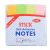Giấy note UNC 4 màu dạ quang
